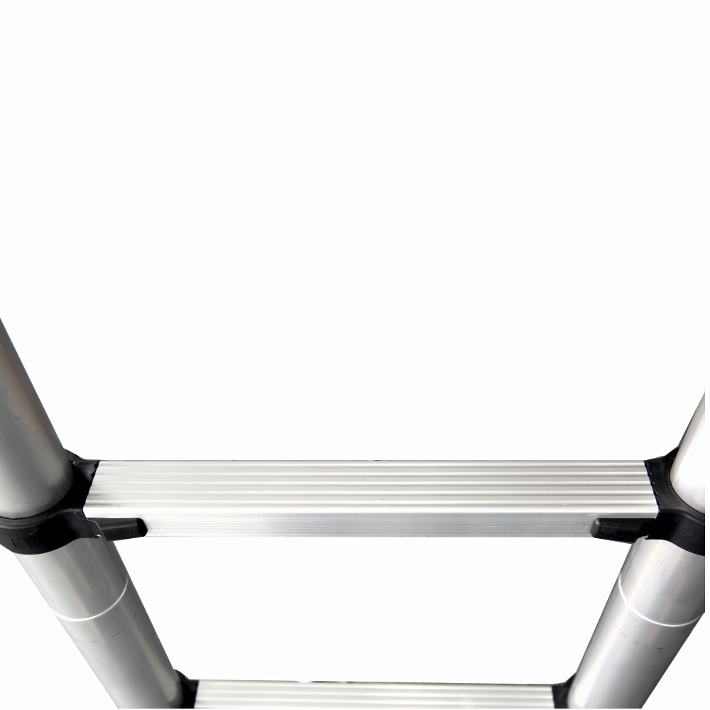 Scara telescopica din aluminiu dubla MESTERINO TOOLS JL-101-2X2.0, 2+2 metri, 2x7 trepte, greutate maxima 150 kg [2]