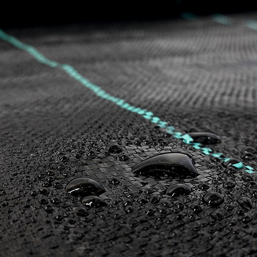 Folie antiburuieni/mulcire din polipropilena, MESTERINO PP1000150, 1 m X 50 m, densitate 100g/mp culoare neagra cu dungi, protectie UV [4]