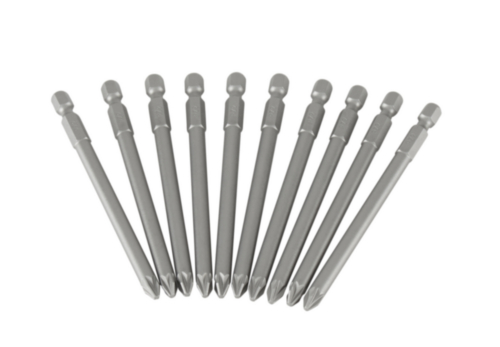 Biti - Stanley 3-68-807 Set 10 Biti PZ2 100mm 1/4"
