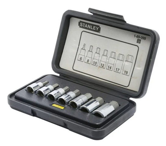 Imbusi - Stanley 1-89-099 Trusa 7 piese tubulare 1/2" cu cap imbus