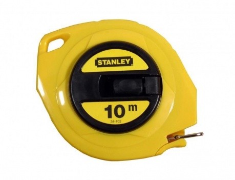 Masura si control - Stanley 0-34-102 Ruleta inchisa standard cu banda de otel, 9.5mm, 10m