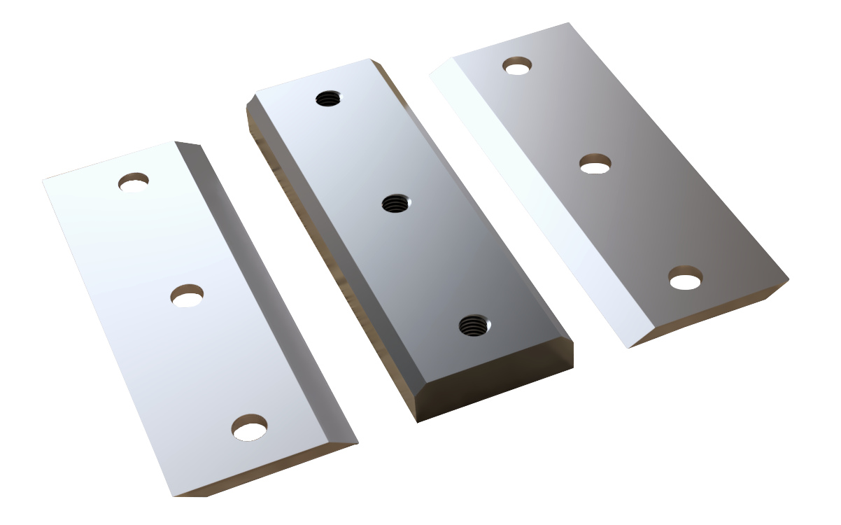 Tocatoare vegetale - Progarden Set Cutite si nicovala 150mm pentru TB80, TB80N si TE50