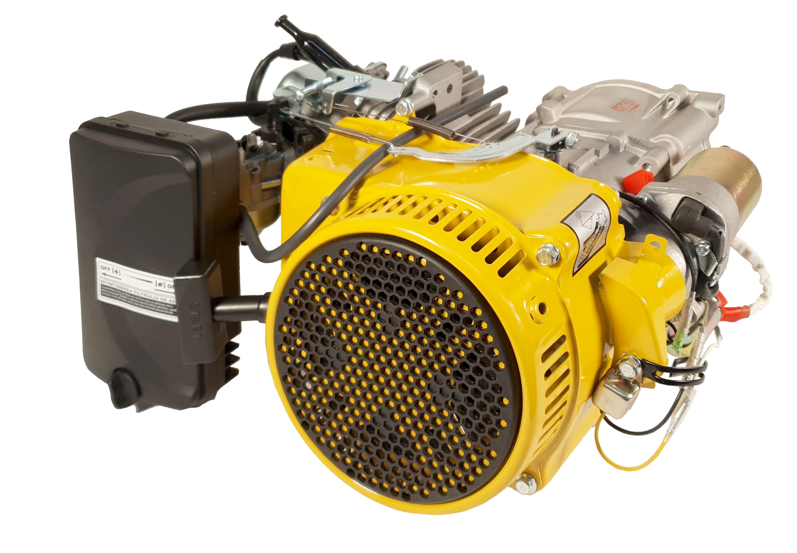 Motoare - Yihu YH170FE/A - Motor benzina 7.5CP, 208cc, 1C 4T OHV, ax conic, auto