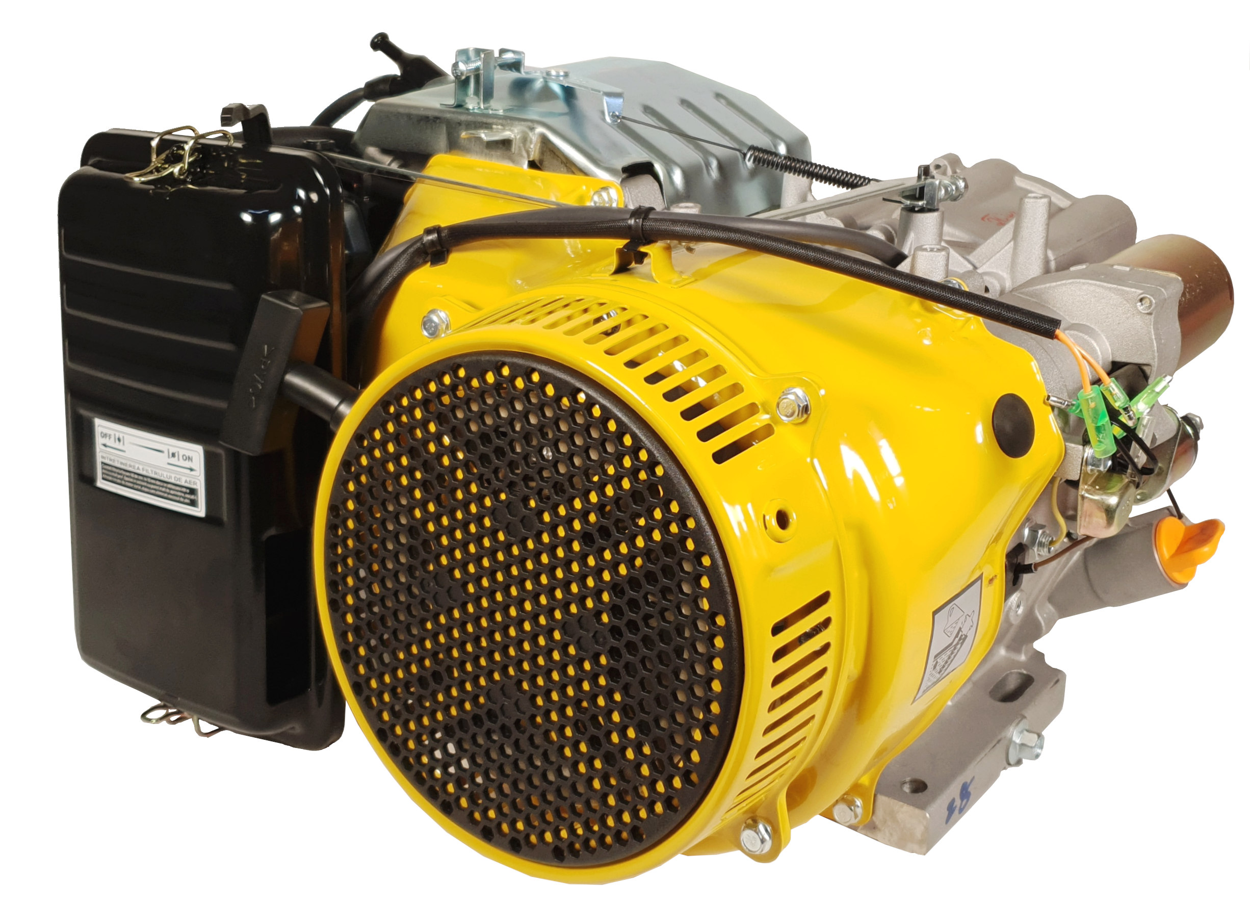 Motoare - Yihu YH192FBE - Motor benzina 19CP, 459cc, 1C 4T OHV, ax conic