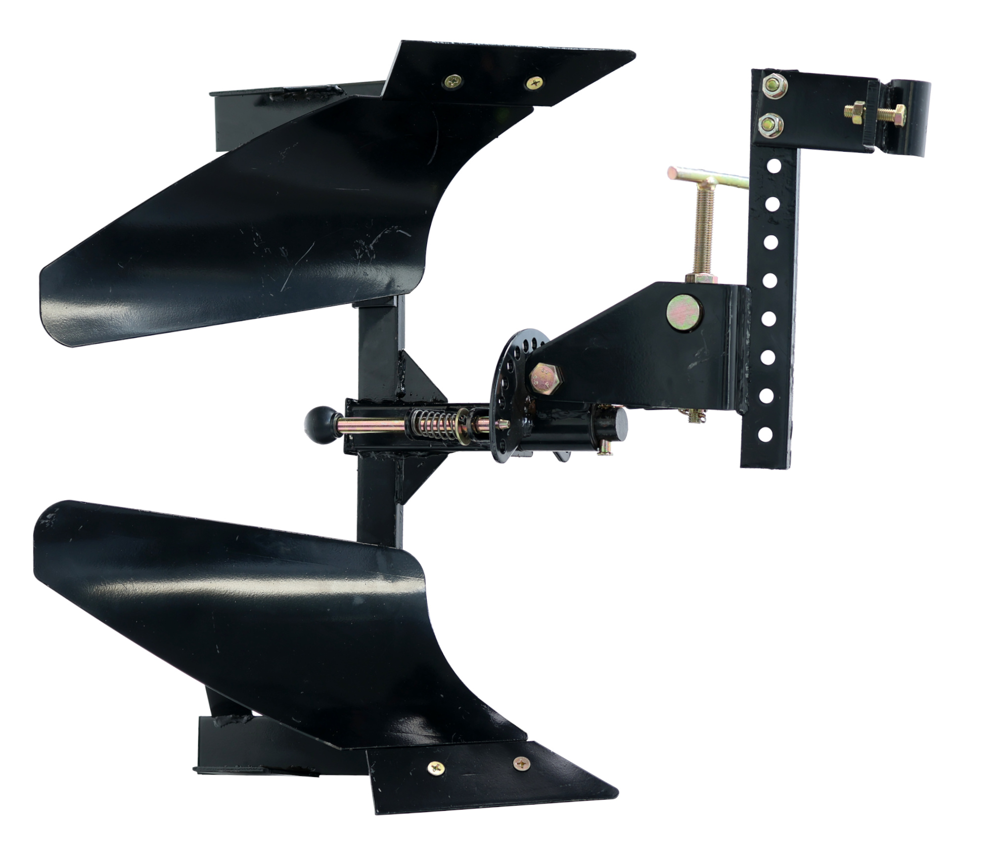 Accesorii utilaje agricole - ProGARDEN PRO-PR2B-31 plug reversibil cu doua brazdare pentru motocultor, tija 31cm