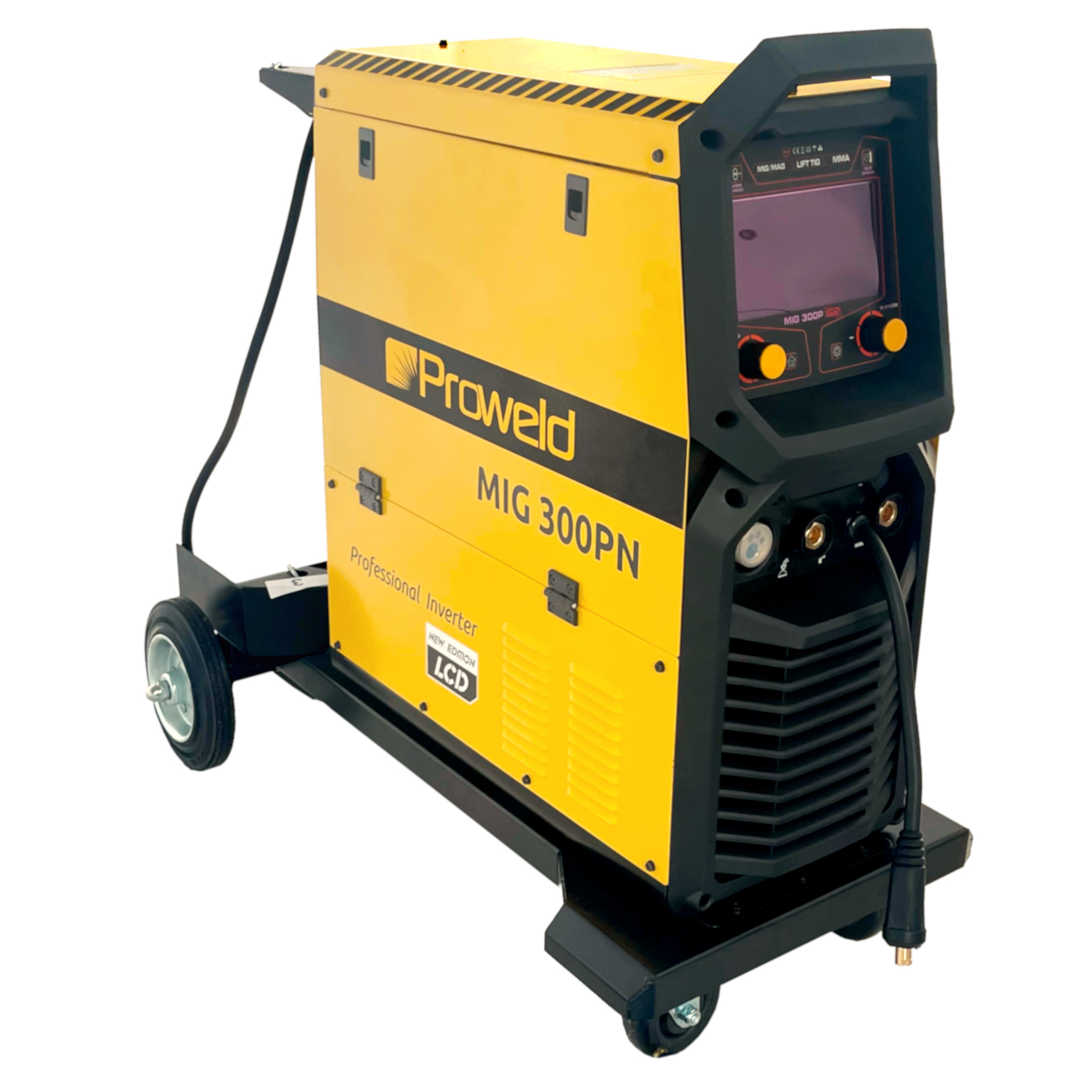 Sudare mig/mag - ProWELD MIG 300PN LCD invertor sudare MIG/MAG, profesional