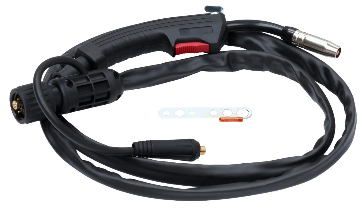 Accesorii sudare - ProWELD MTS-801 Pistolet mufa euro, 1.8m pentru Flux1032e