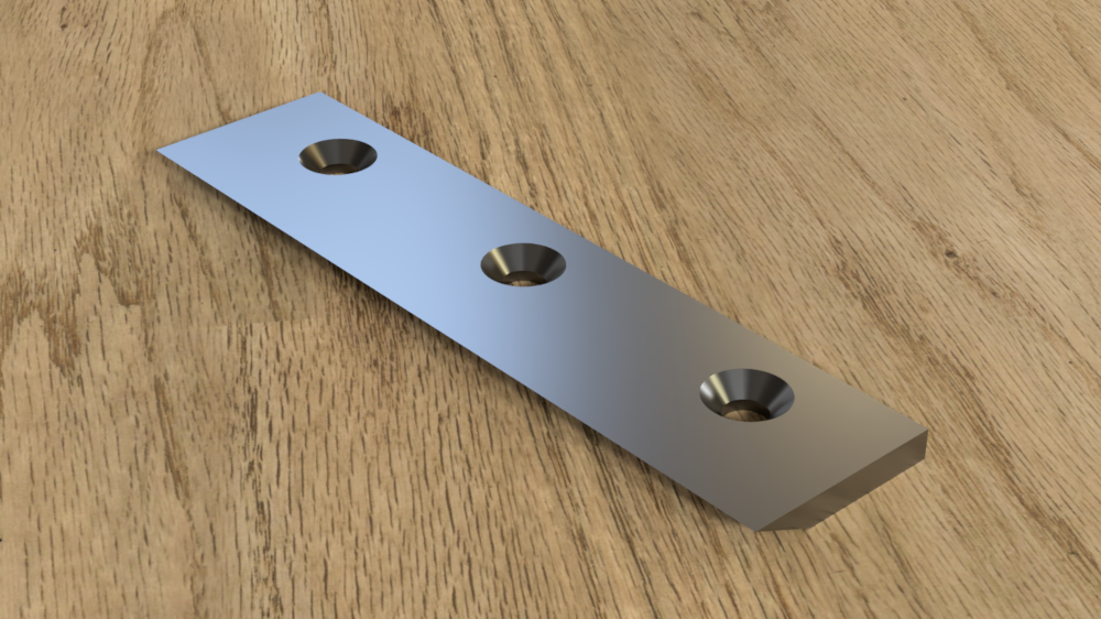 Tocatoare vegetale - Progarden Cutit 220x54.5x8mm pentru TB120EH