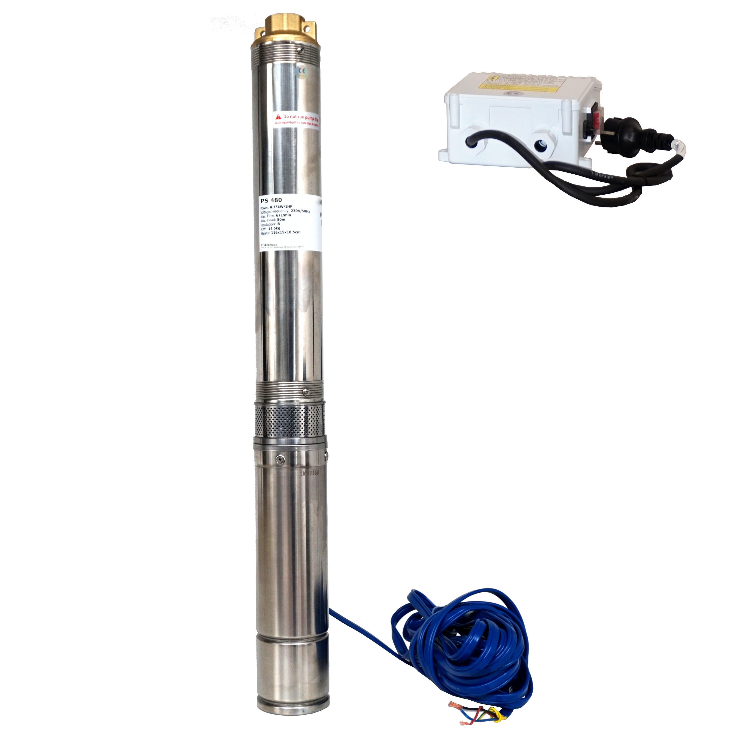 Import - Progarden Aquamatic Vario480PRO sistem hidrofor inverter turatie variabila, 4mc/h, 80m, 10 etaje