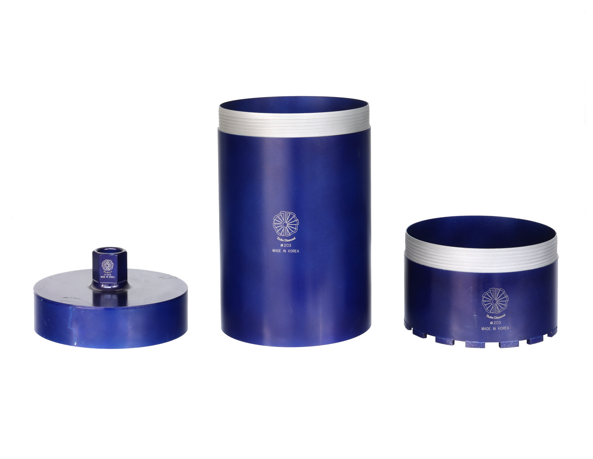 Carote diamantate - Tudee SCD203 Set carota diamantata 203mm