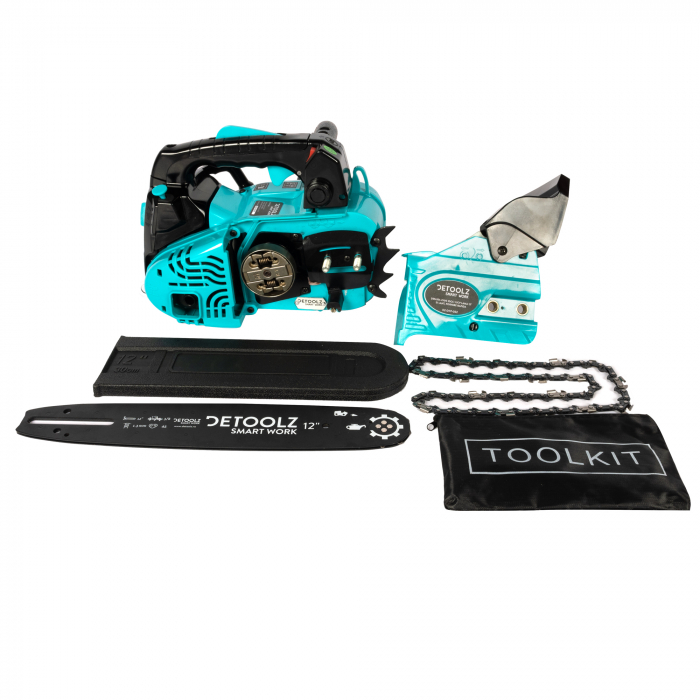 Drujba Detoolz 2500, 1.2CP, cu lama 12'' si lant, pornire rapida [16]