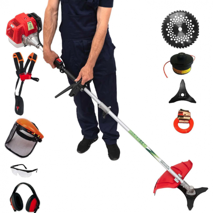 Set Motocoasa pliabila Micul Fermier CGS-430K (GF-1549) , 4.76CP + Prasitoare + Cultivator [2]