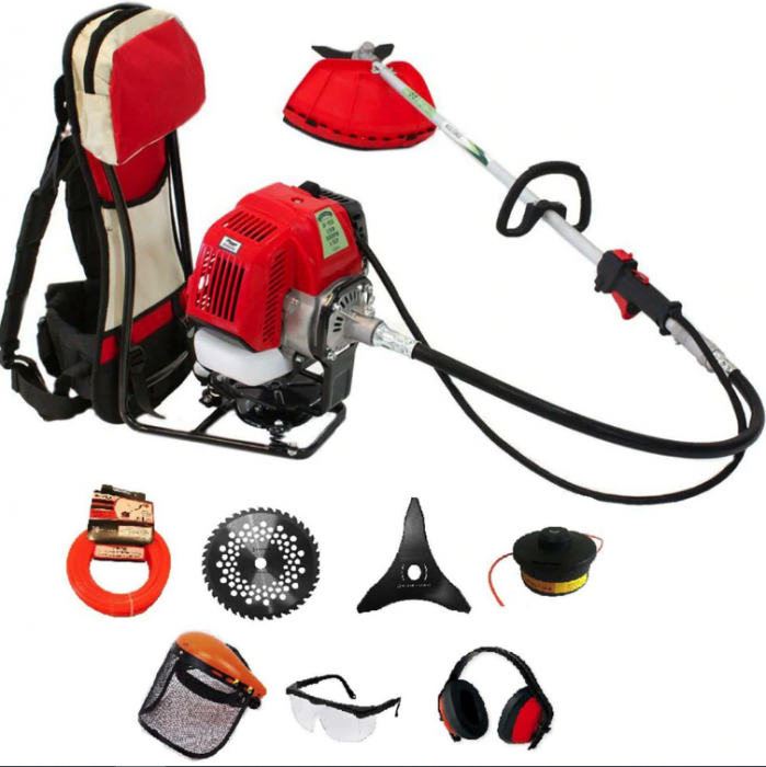 Set Motocoasa tip rucsac Micul Fermier BC430KF 4.76CP, + Cultivator [2]
