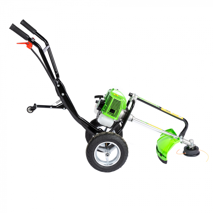 Motocositoare pe benzina cu roti Micul Fermier, 2T, pornire rapida, 3 accesorii [4]