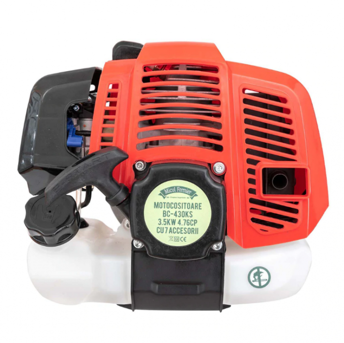 Set Motocoasa pliabila Micul Fermier CGS-430K, 4.76CP + Cultivator + Prasitoare + Cap drujba [5]