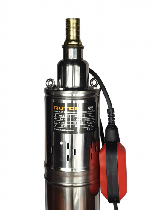 4QGD1.2-50-0.37F pompa submersibila ROTOR [2]