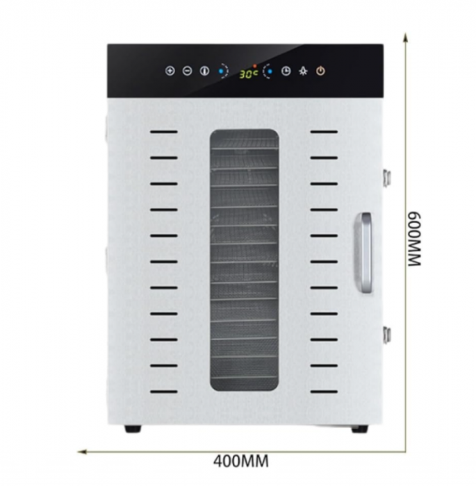 Deshidrator universal pentru alimente  16 tăvi din inox,  – Model FD-16 [1]