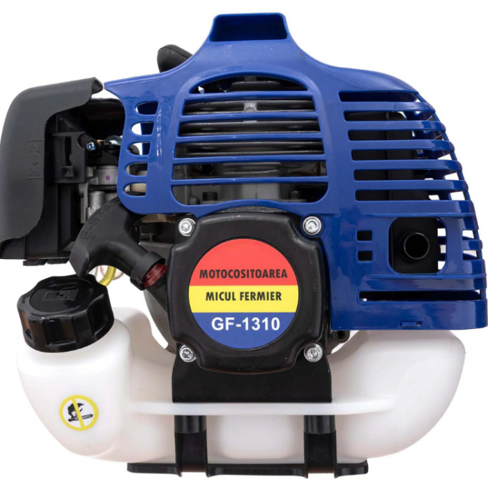 Set Motocoasa Micul Fermier GF-1310, 3.4CP + Prasitoare + Cultivator, model nou [6]