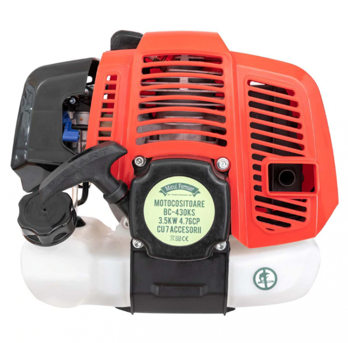 Set Motocositoare Micul Fermier, 4.7CP + Cultivator + Prasitoare + Cap drujba [5]
