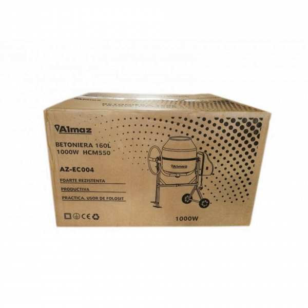 Betoniera profesionala 140L, 850W, 28RPM, ALMAZ HCM500 (AZ-EC003) [8]