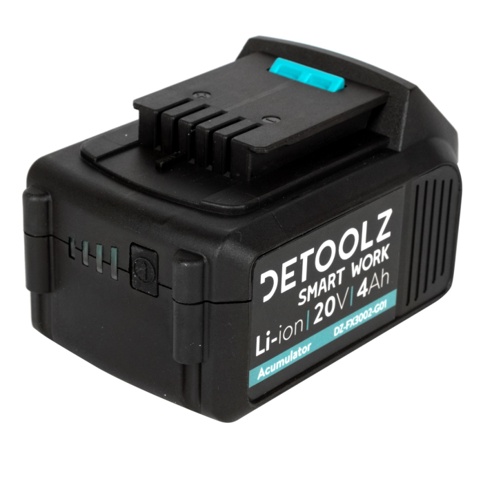 Acumulator Li-Ion, Detoolz, 20V, 4Ah [6]