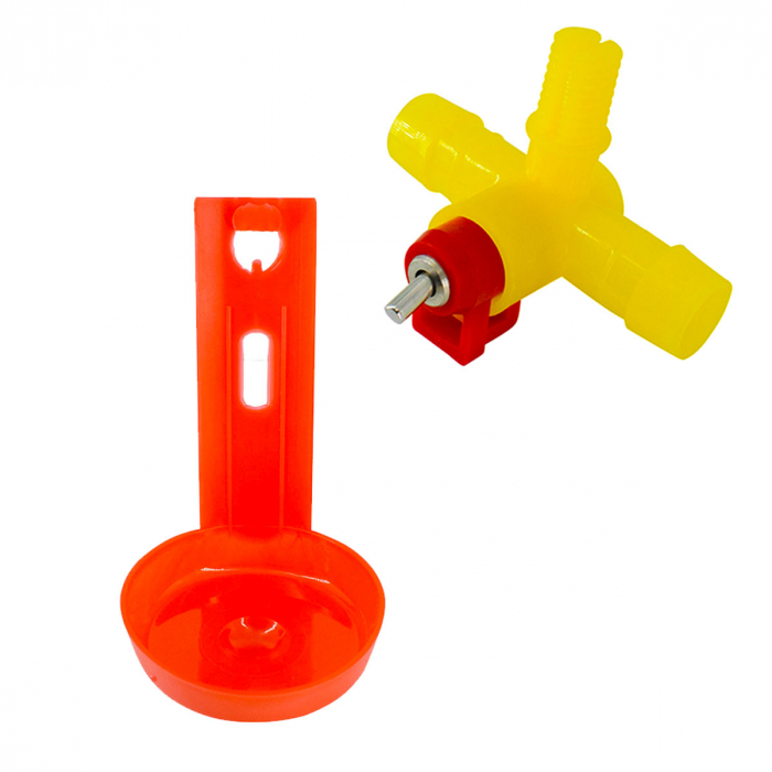 Adapatoare niplu pentru prepelite si puisori A25/28, set 10 buc [9]