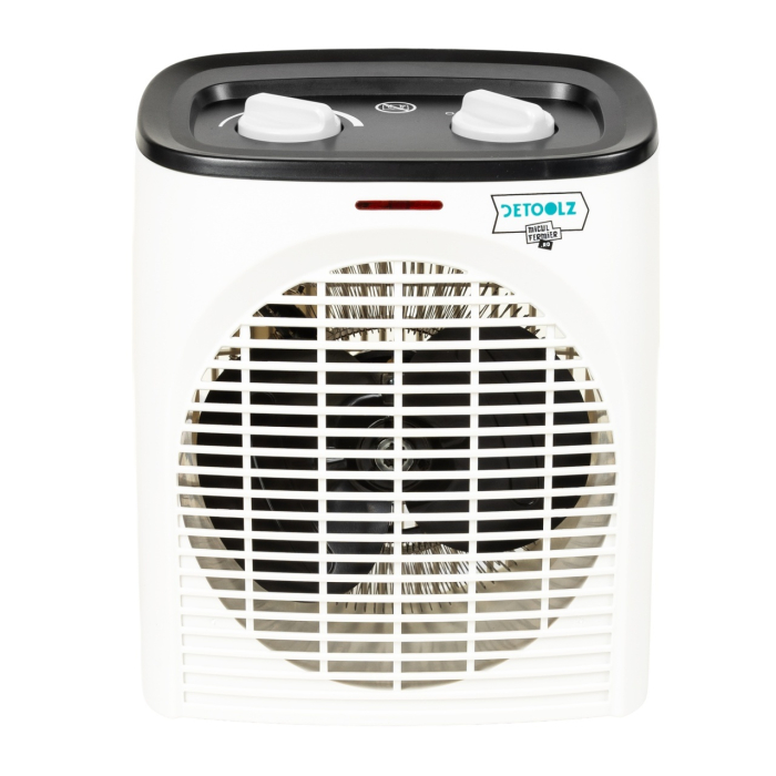Aeroterma electrica Detoolz 1000/2000W, carcasa plastic [4]