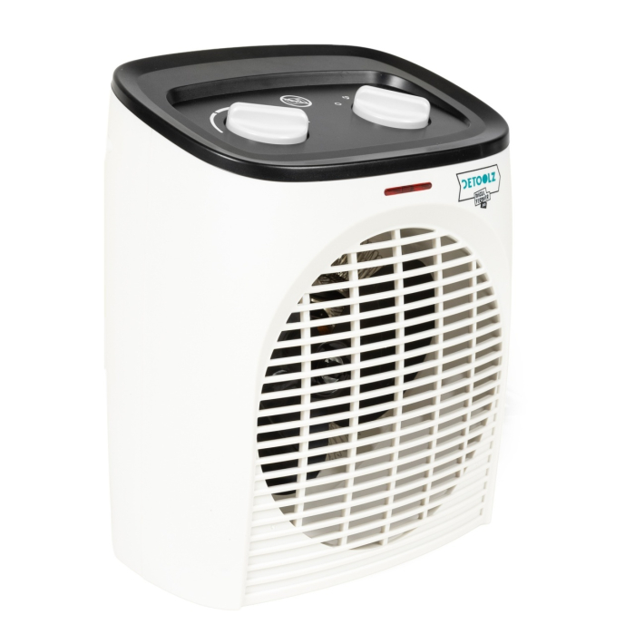 Aeroterma electrica Detoolz 1000/2000W, carcasa plastic [2]
