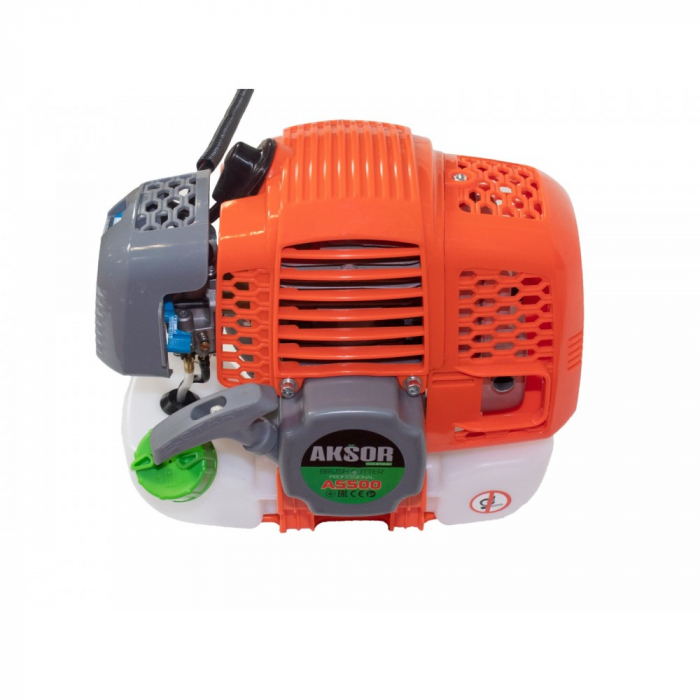 Motocoasa pe benzina Aksor A5500, 5.5 kW + Sistem de Blocare Disc, 55cc, 4 sisteme de taiere, Easy Starter [2]