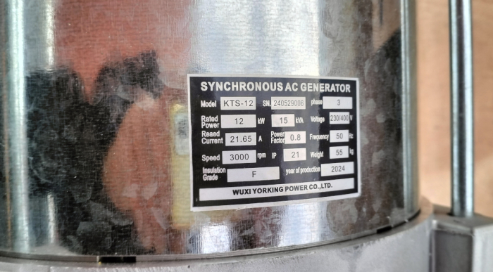 Alternator Trifazat 12kW, 230/400V, 50Hz, 3000rpm [3]
