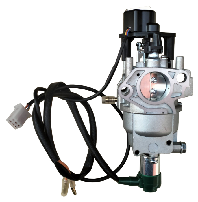 Ansamblu carburator P27 cu electrovalva si motor pas-cu-pas, 389-460cmc, soc automat, optional manual [1]