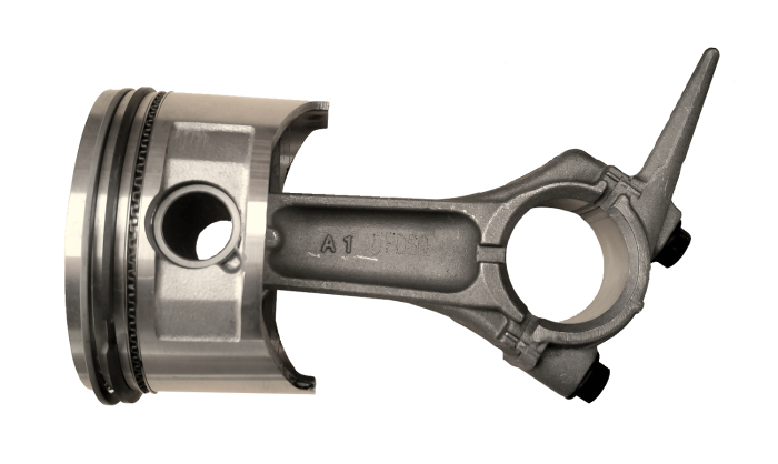 Ansamblu Piston, Biela, Segmenti, 145mm pentru motoare Kipor GK170 si GK205 [1]