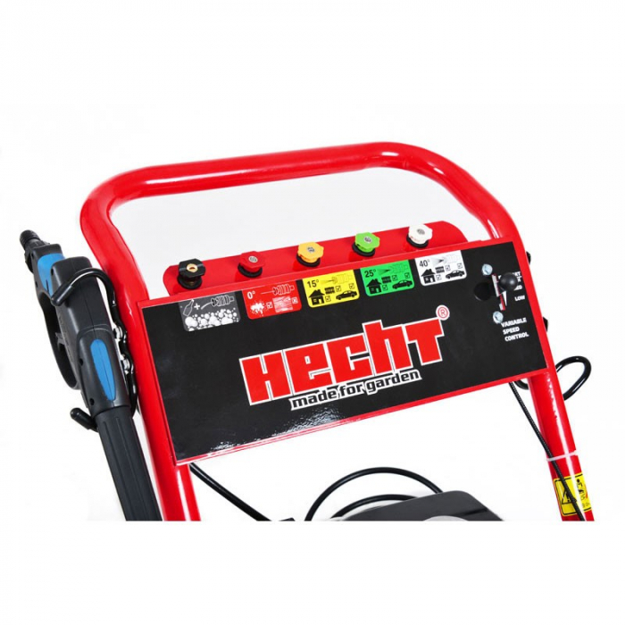 Masina de spalat sub presiune HECHT 3230, motor pe benzina, capacitate cilindrica 196 cmc, putere 5.5 CP, presiune 207 Bar, debit apa 681 l/h [2]