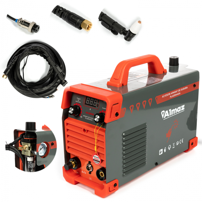 Aparat de sudura cu plasma CUT-40D, 40A Almaz AZ-ES018, grosime taiere 0.1 - 12mm [2]