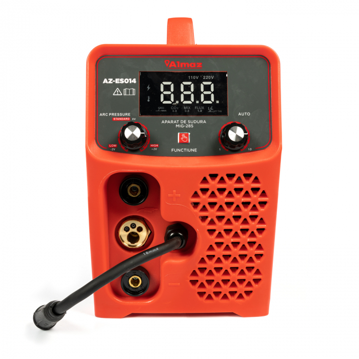 Aparat de sudura cu sarma MIG+MMA, Almaz AZ-ES014, MIG-285, MIG+MMA, 285A, diametru electrod 1.6 - 3.2mm [5]