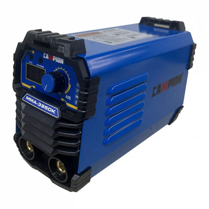 Aparat de sudură Profesional Campion MMA 395 DK – 10–405 A, Electrozi Ø1.6–5 mm, cabluri 3 m, 220V [3]