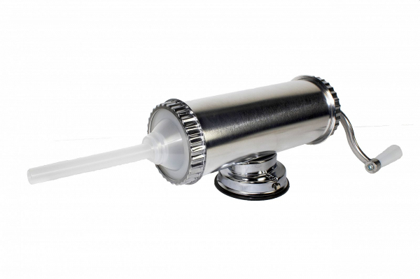Aparat umplut carnati cu ventuza Elefant KY-2003 , inox alimentar, 3 palnii, 1.5Kg [3]