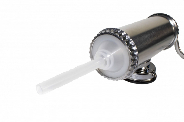 Aparat umplut carnati cu ventuza Elefant KY-2003 , inox alimentar, 3 palnii, 1.5Kg [5]