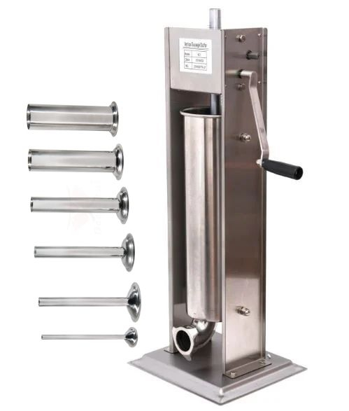 Aparat Umplut Carnati Profesional, 7KG, INOX, Elefant ML-S7, Vertical [2]