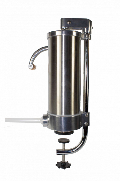 Aparat vertical de umplut carnati Elefant KY-2006C , inox alimentar, 4 palnii, 3Kg [4]