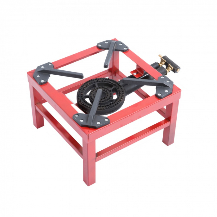 Arzator / Pirostrie gaz, Elefant TSGB08-TC, 8Kw , 2 inele, Rama de Otel si arzator din fonta [2]