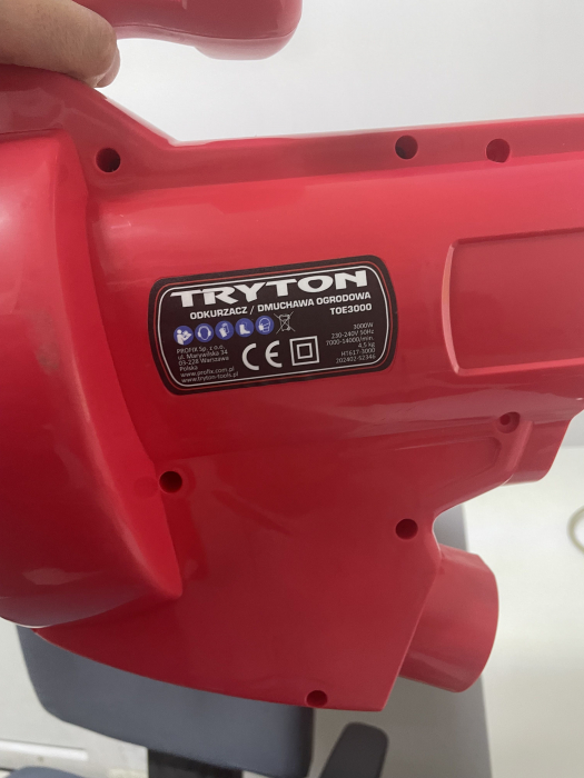 Aspirator suflanta cu tocator Tryton, 13M3/H, 275KM/H, 3000W [4]
