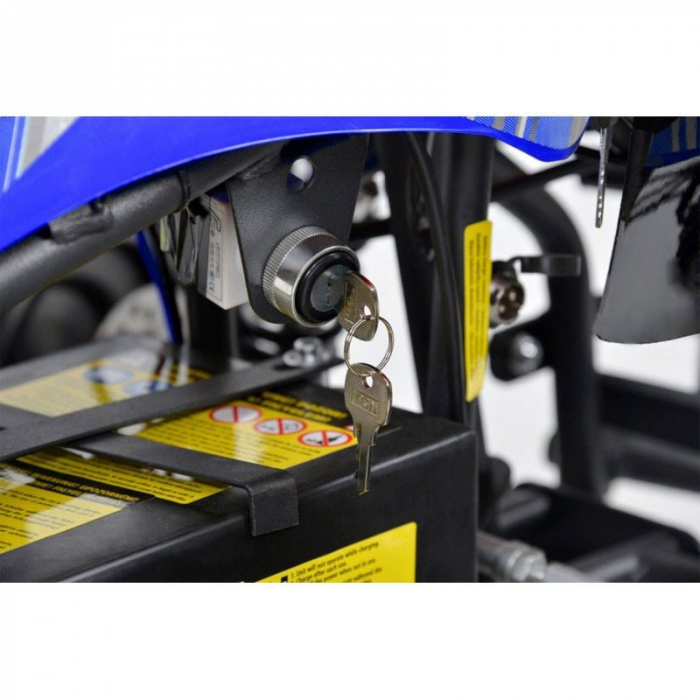 ATV electric Hecht 54801 acumulator 36 v 12 ah 25 km h capacitate 60 kg display digital [8]