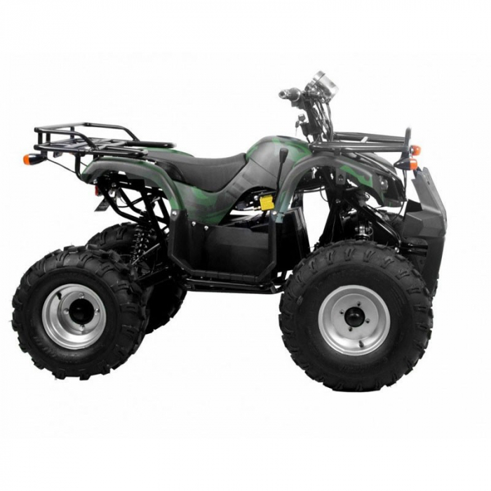 ATV electric Hecht 56150 army 1200 w autonomie 60 km capacitate 120 kg camuflaj [9]