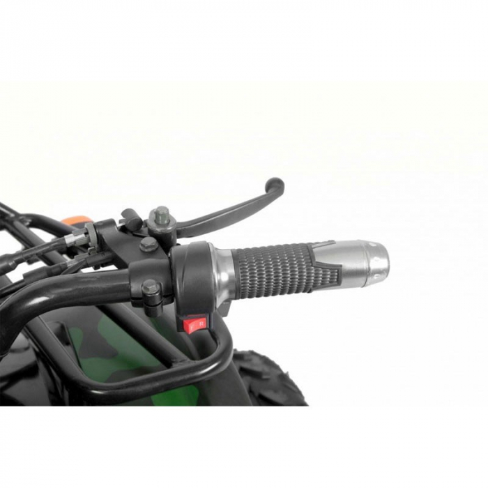 ATV electric Hecht 56150 army 1200 w autonomie 60 km capacitate 120 kg camuflaj [10]