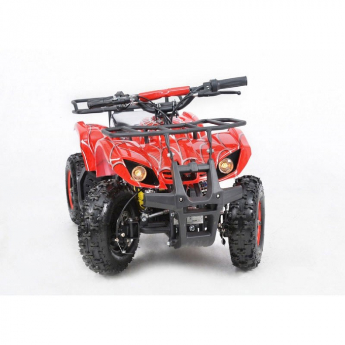 ATV electric pentru copii Hecht 56800 800 w 20 km h capacitate 60 kg display digital rosu [2]