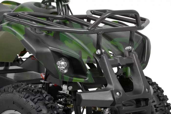 ATV electric pentru copii Hecht 56801 800 w 20 km h capacitate 60 kg display digital verde [11]