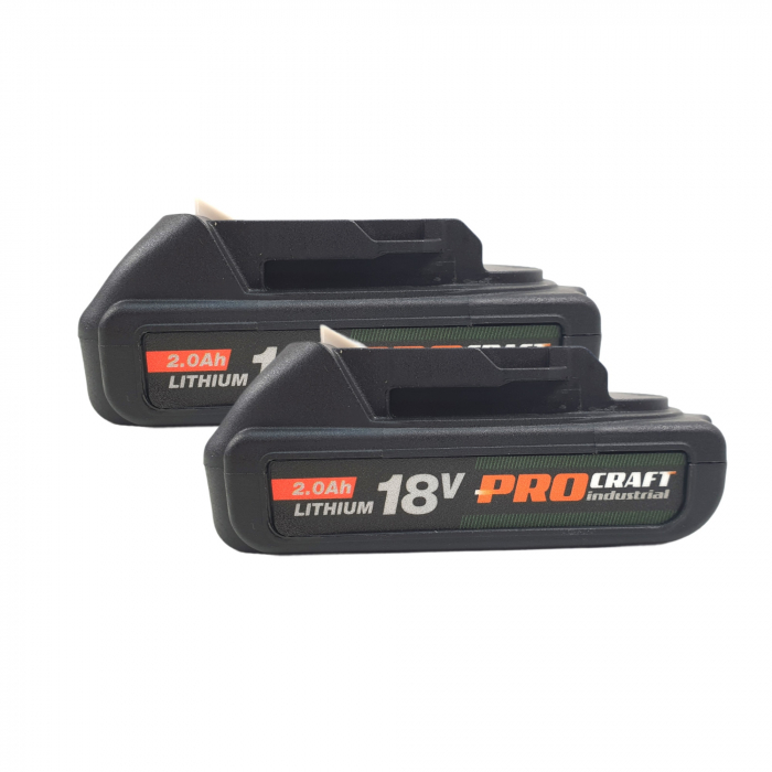 Autofiletanta Procraft Industrial PA18Li DFR Extra, 18V, 2 Ah, 350-1200 rotatii + Prelungitor flexibil [7]