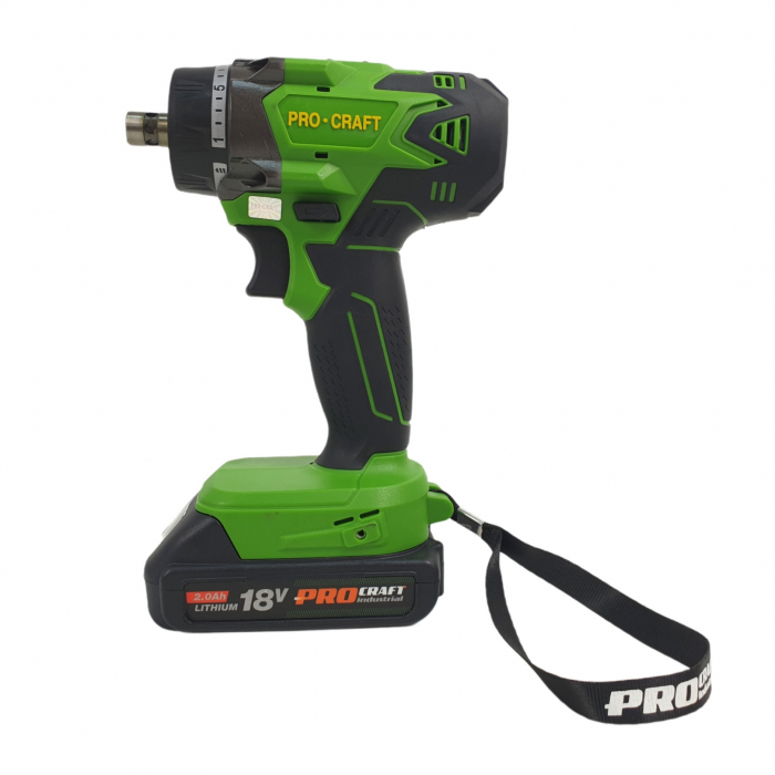 Autofiletanta Procraft Industrial PA18Li DFR Extra, 18V, 2 Ah, 350-1200 rotatii + Prelungitor flexibil [5]