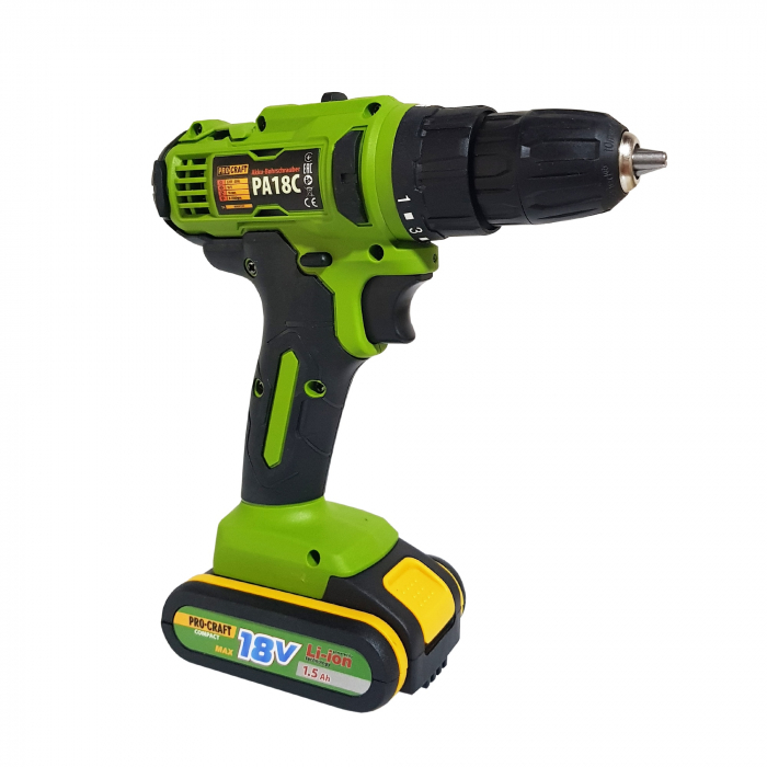 Autofiletanta ProCraft PA18C , cu 2 acumulatori Lithium-Ion 18 V , 1500 mAh , 1300 Rpm , mandrina automata 10 mm [4]